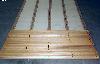  Wood Slat Aprons, NEW, 59.5" W. x 75